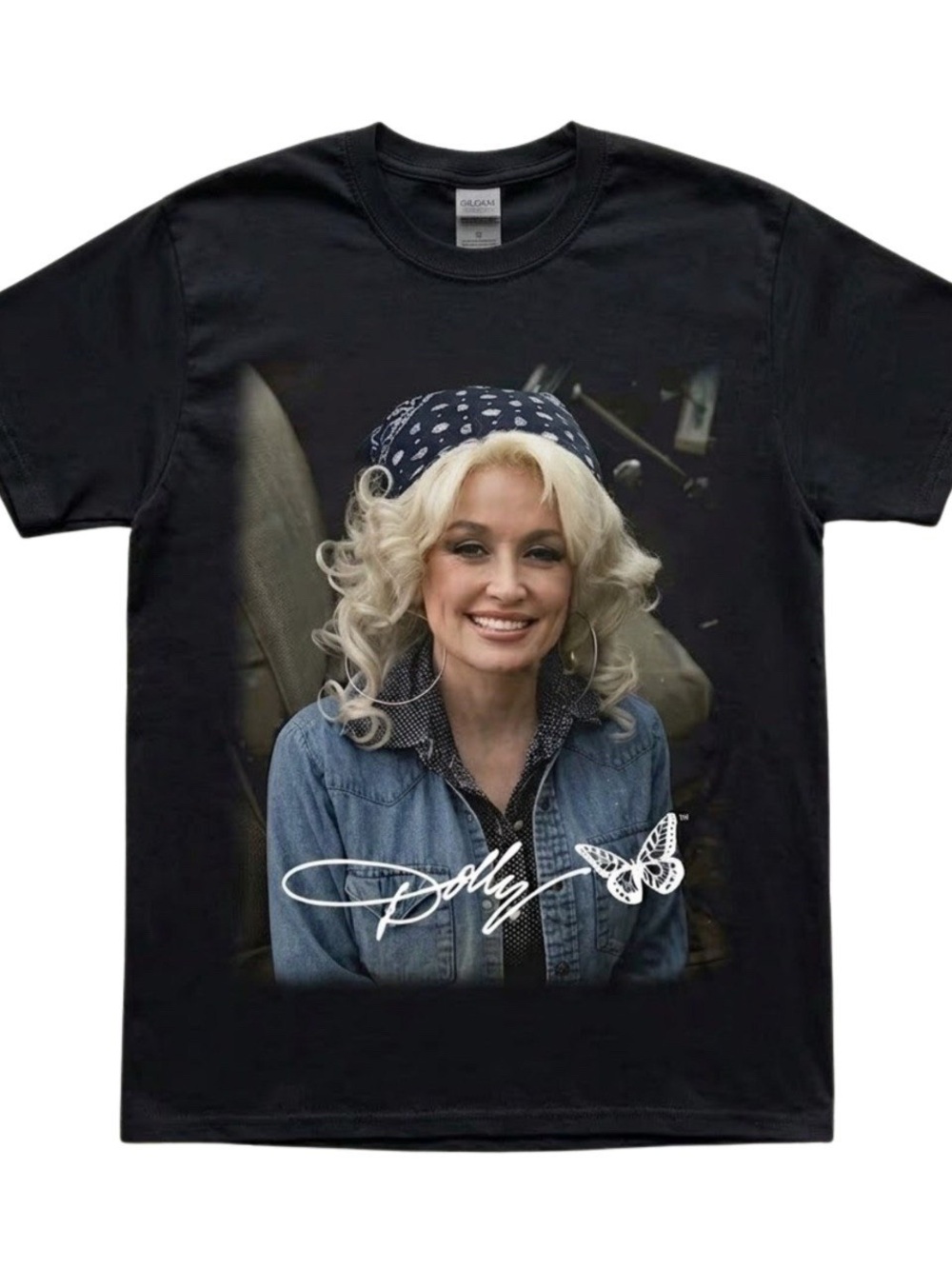 Dolly Parton Vintar Country Music Western Graphic T-shirt